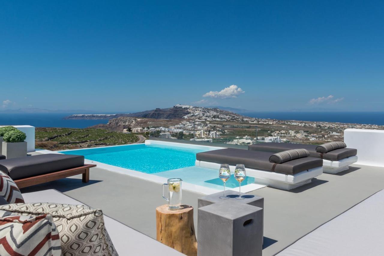 White & Co Santorini Villa Pýrgos Екстериор снимка