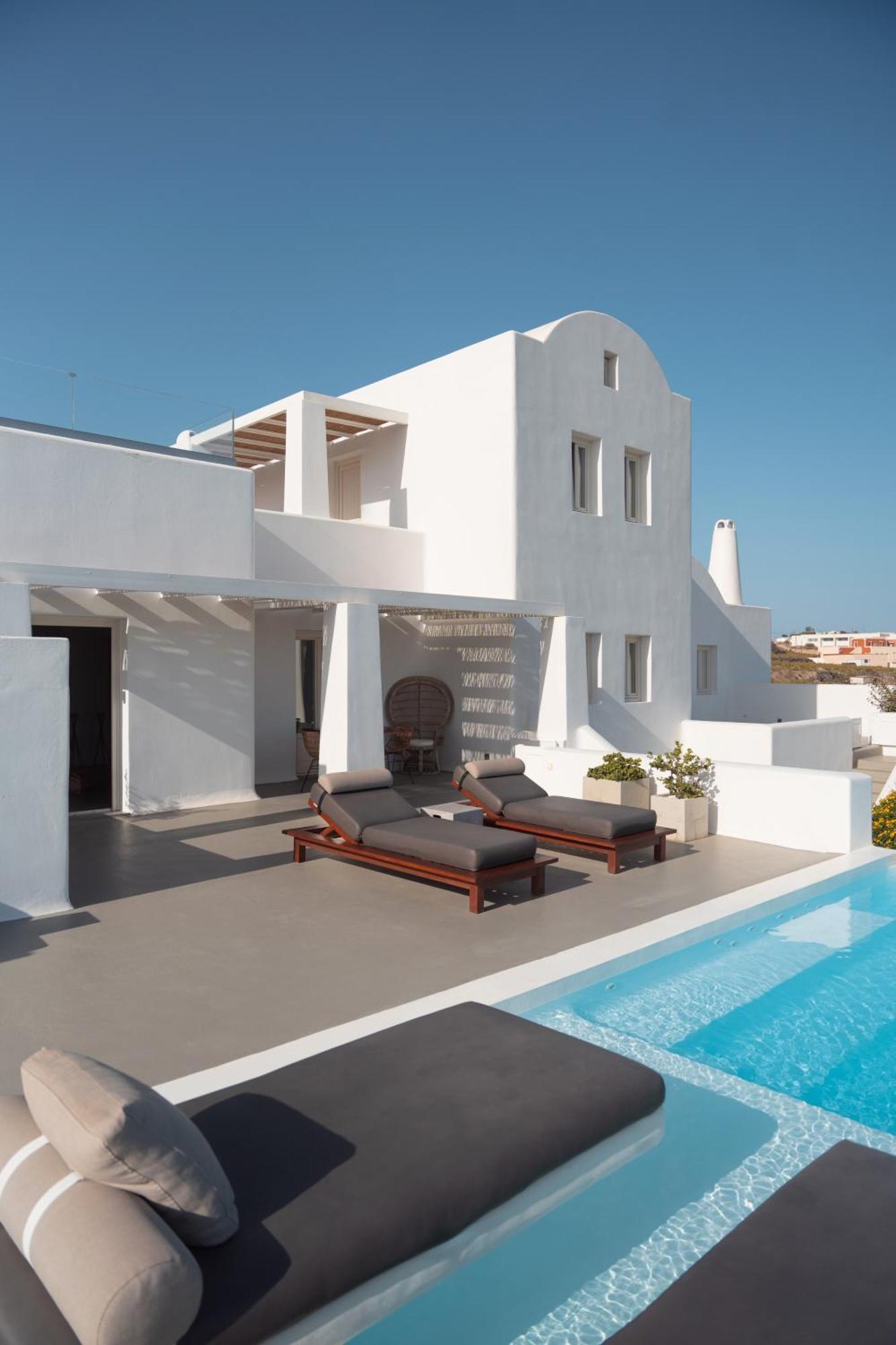 White & Co Santorini Villa Pýrgos Екстериор снимка
