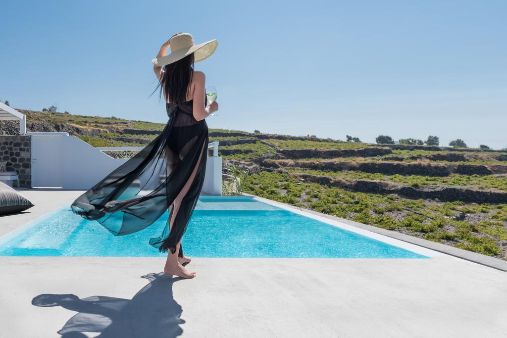 White & Co Santorini Villa Pýrgos Екстериор снимка