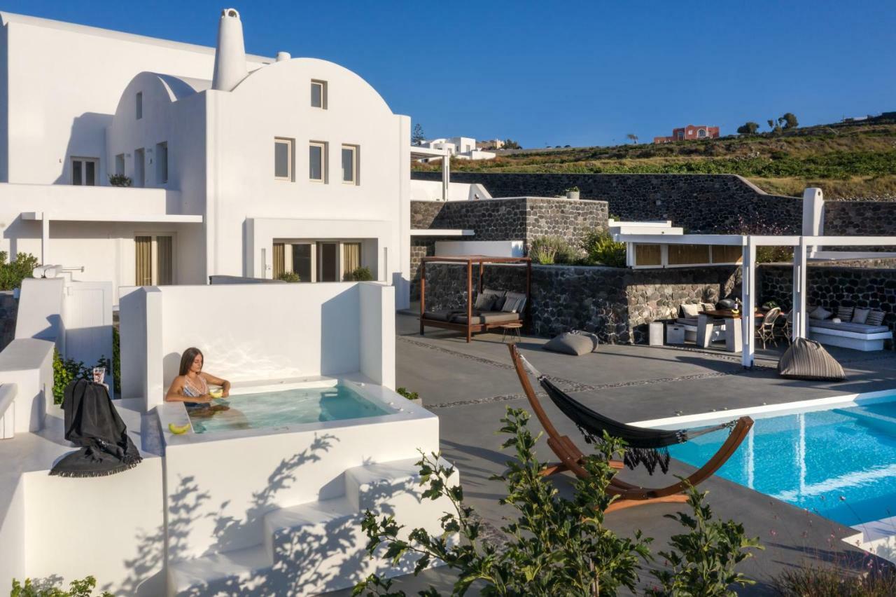 White & Co Santorini Villa Pýrgos Екстериор снимка